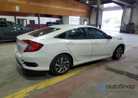 2016 Honda Civic Ex from USA, damaged, VIN 19XFC2F74GE219448